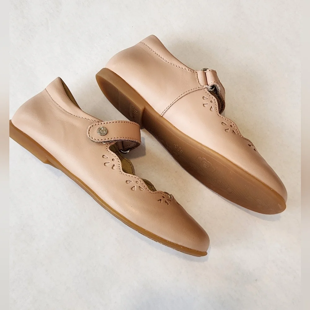 COPY - || NATURINO || Olya mary janes, pink, leather, straps, sz 30 (13)
